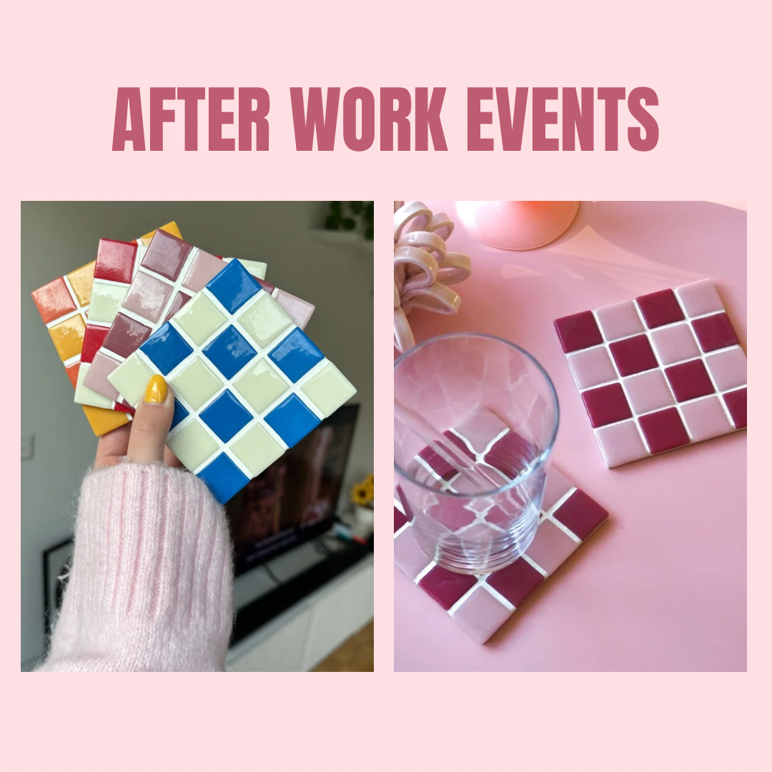 After Work Mosaik Untersetzer Workshop