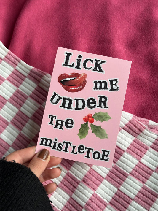 Mistletoe Karte