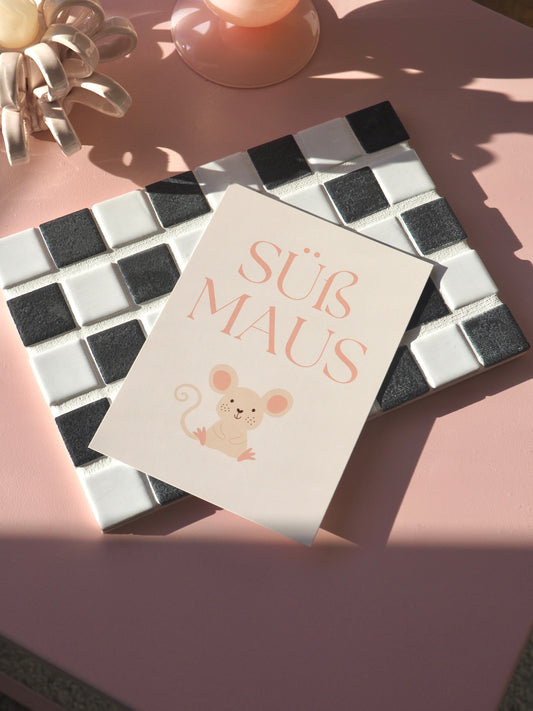 Süßmaus Karte