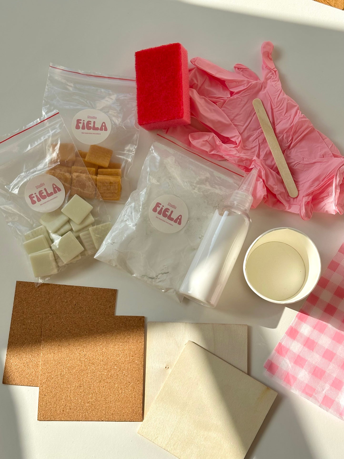 DIY Set Untersetzer