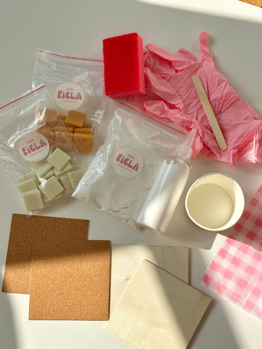 DIY Set Untersetzer