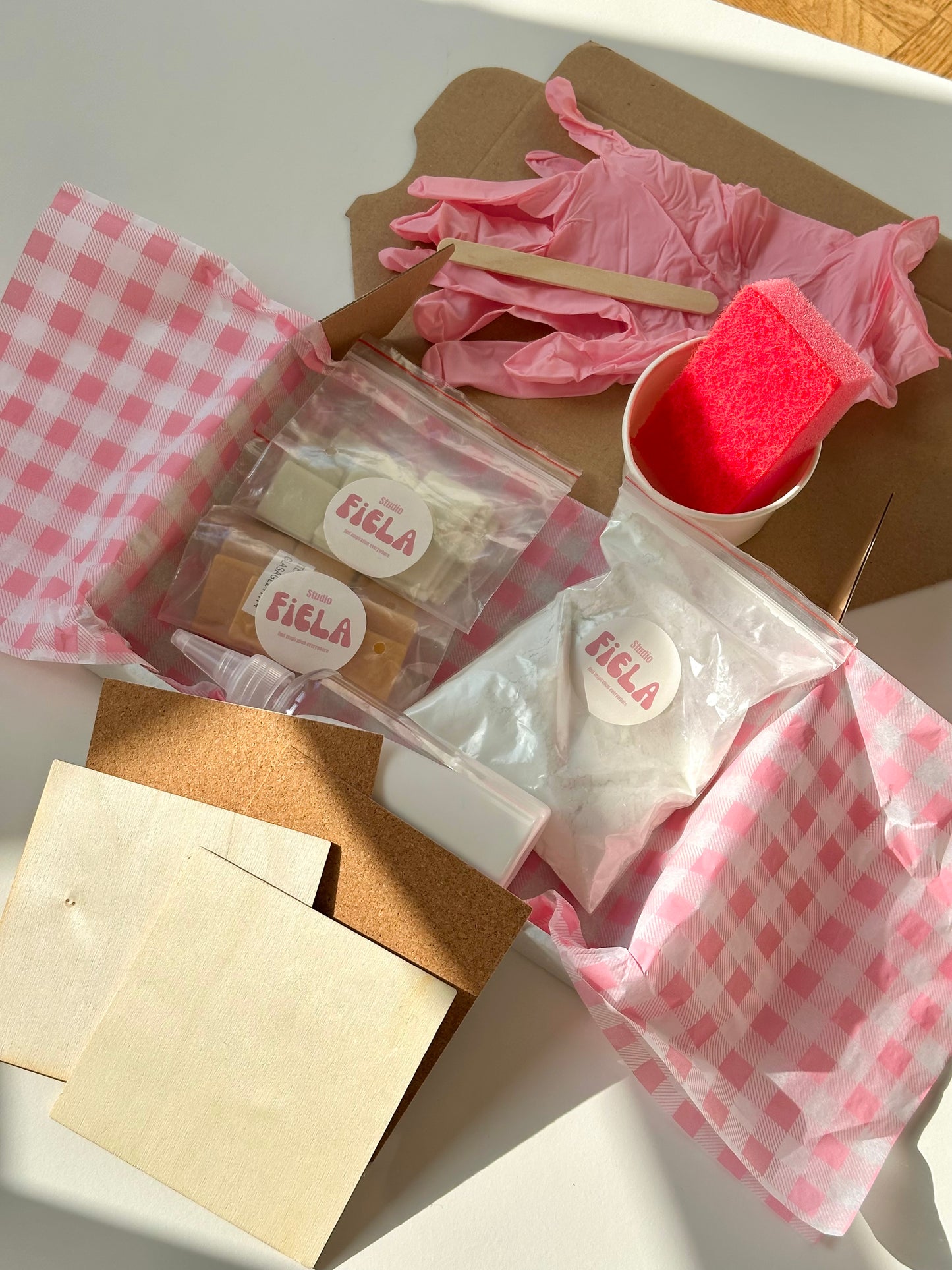 DIY Set Untersetzer