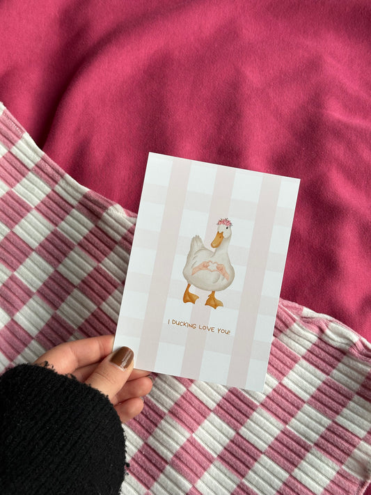 I ducking love you Karte